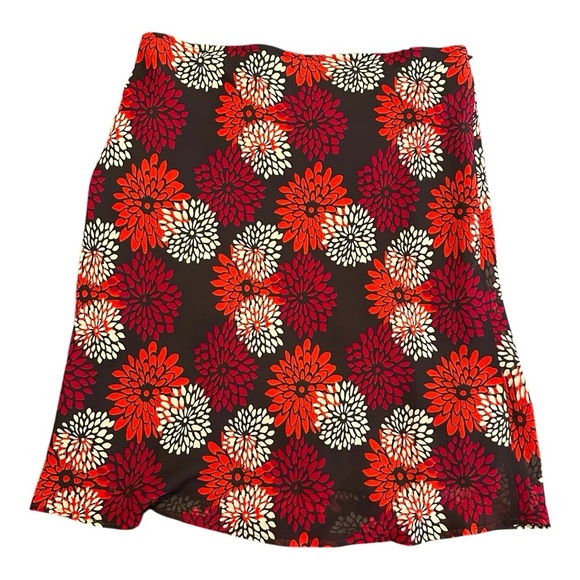 Apostrophe Dresses & Skirts - Vintage Apostrophe Women's Sheer Black Floral Skirt Size 18